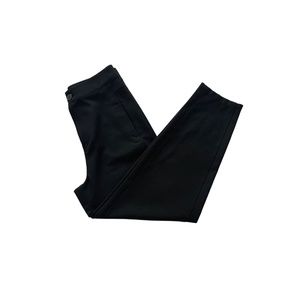 Zara black slouchy fit suit pants